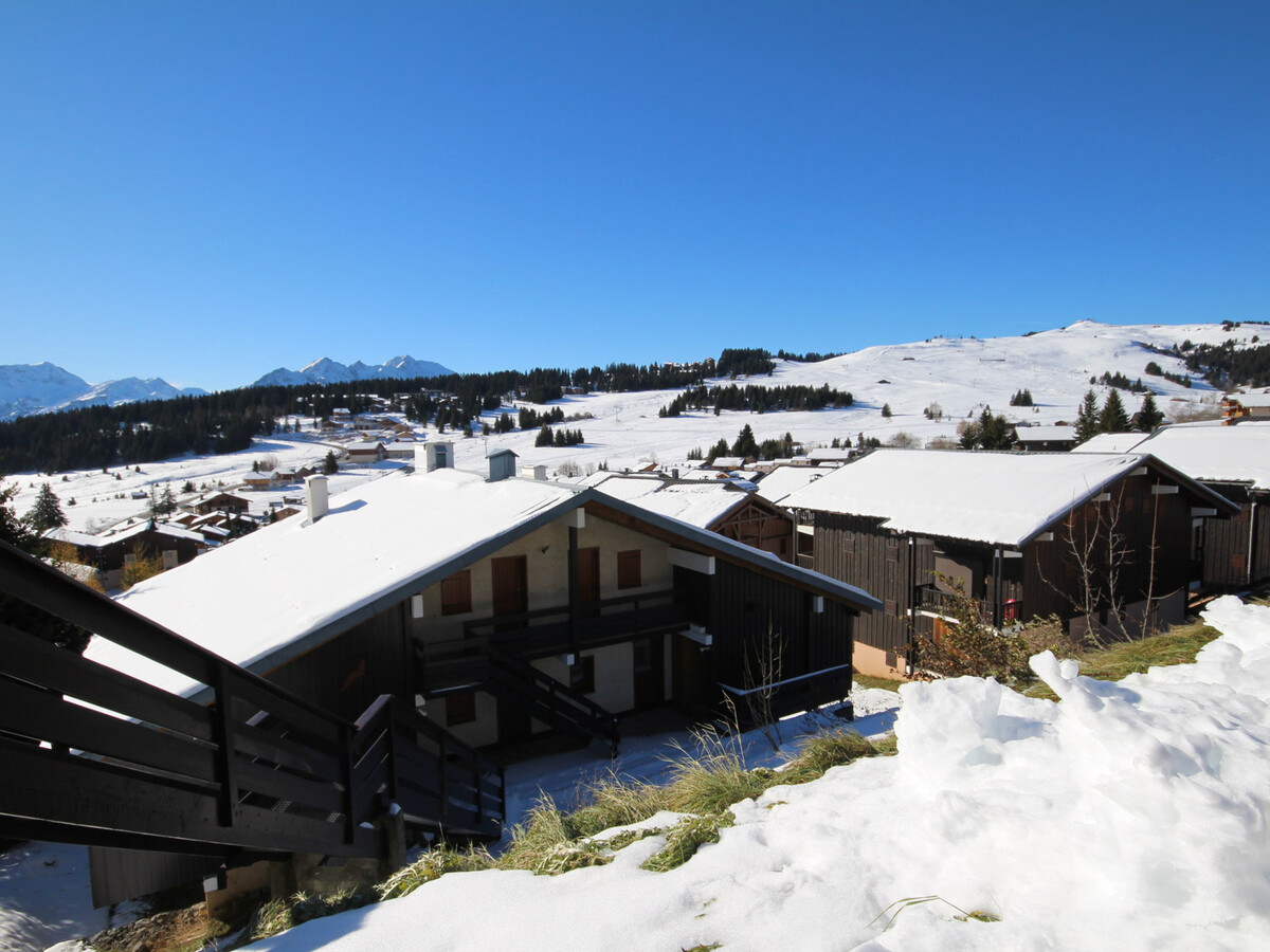 Studio cabine 3 pers. aux Saisies, balcon sud vue pistes - Photo 16