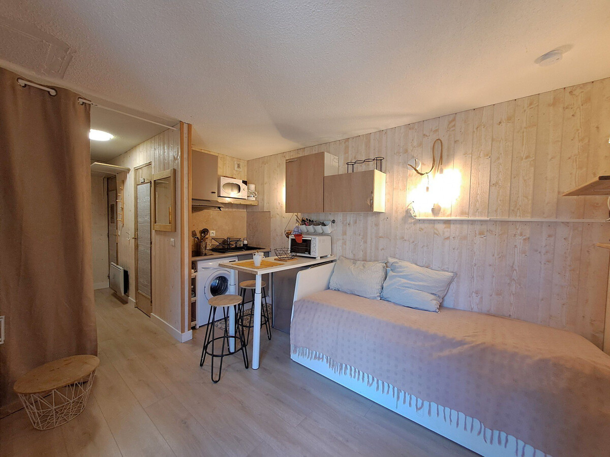 Studio 20m² 3 pers, balcon, parking - Les Deux Alpes - Photo 1