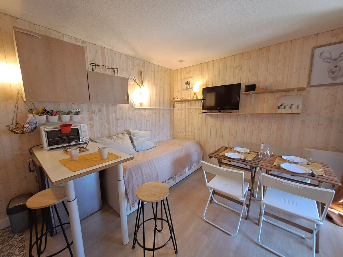 Studio 20m² 3 pers, balcon, parking - Les Deux Alpes - Photo 4