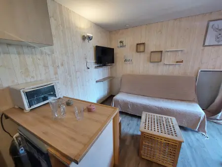 Location appartement à Les Deux Alpes, Studio cosy 3 pers, animaux ok, parking - Les Deux Alpes