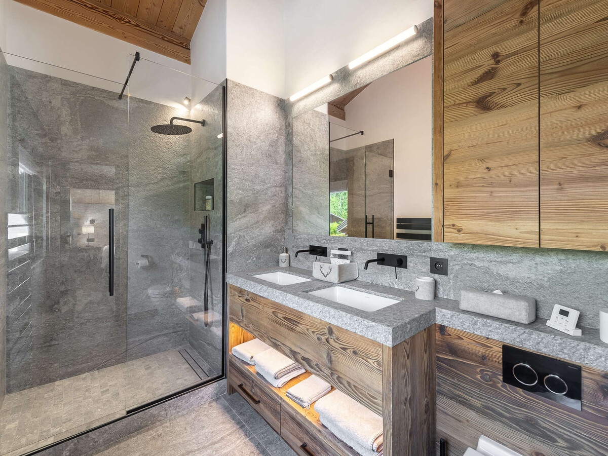 Chalet de luxe avec piscine et espace jeux, proche centre de Megève - Photo 11