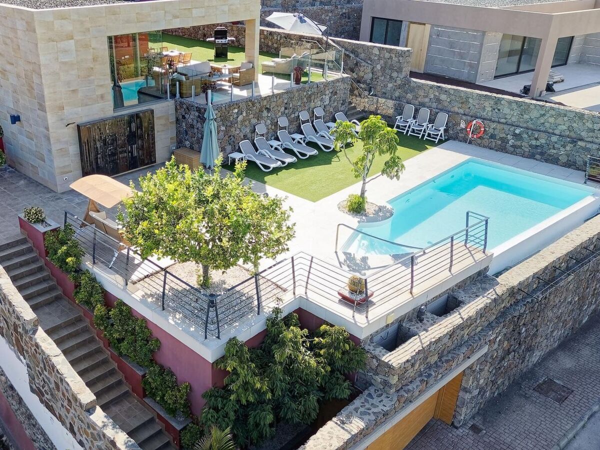 Villa Piedra Amarilla 10P avec piscine à Maspalomas - Photo 39