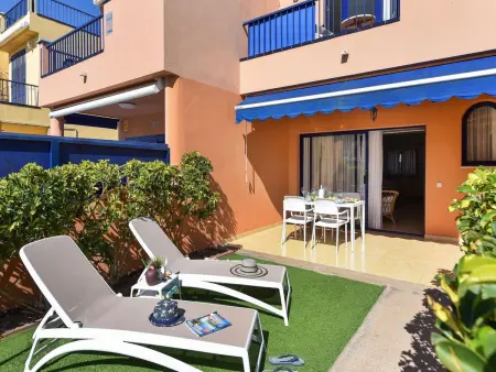 Bungalow Meloneras Bahía 10HH – piscine et plage à pied : photo 24