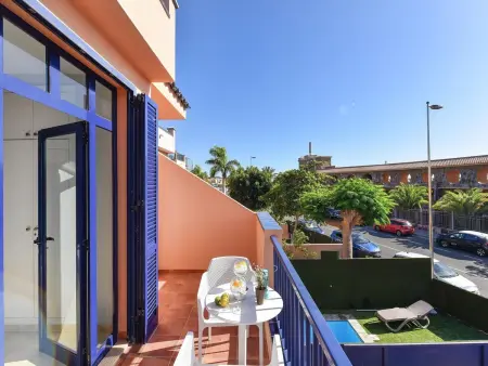 Bungalow Meloneras Bahía 10HH – piscine et plage à pied : photo 28