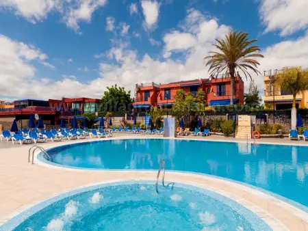 Bungalow Meloneras Bahía 10HH – piscine et plage à pied : photo 29