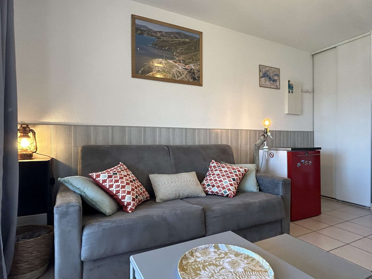 Studio cabine 4 couchages vue mer à Banyuls-sur-Mer - Photo 5