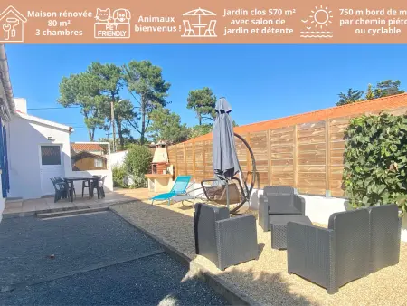 Location maison à Bretignolles sur Mer