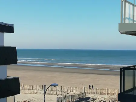 Location appartement à Fort Mahon Plage, Appartement T2 à Fort-Mahon-Plage, vue mer, parking privé