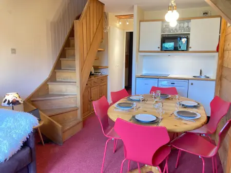 Location appartement à Avoriaz, Duplex 2 pièces cabine avec balcon sud, accepte animaux