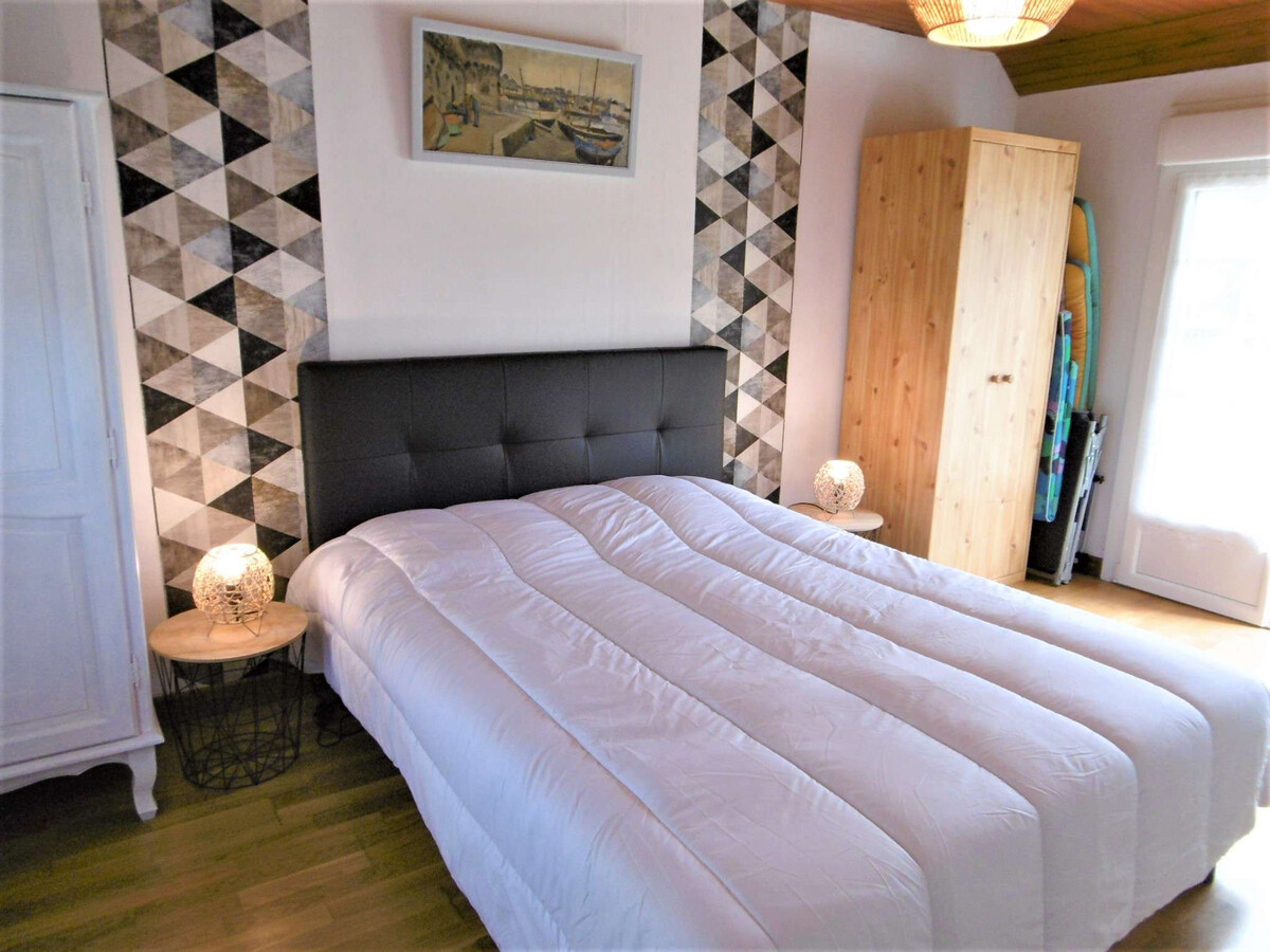 Maison 80 m² à 500m de la plage, 3 chambres, jardin et barbecue - Photo 11