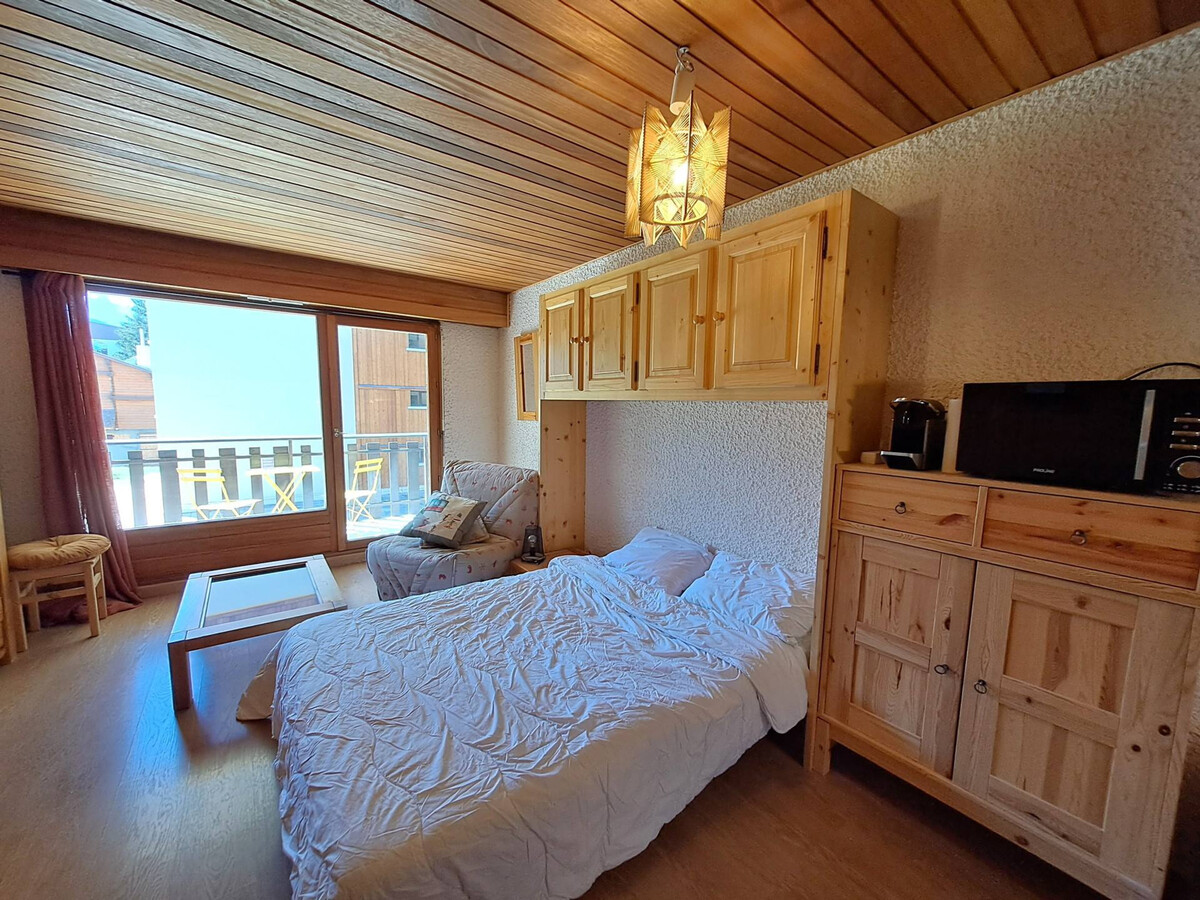 Studio 25m² pied des pistes, balcon sud aux Deux Alpes - Photo 9