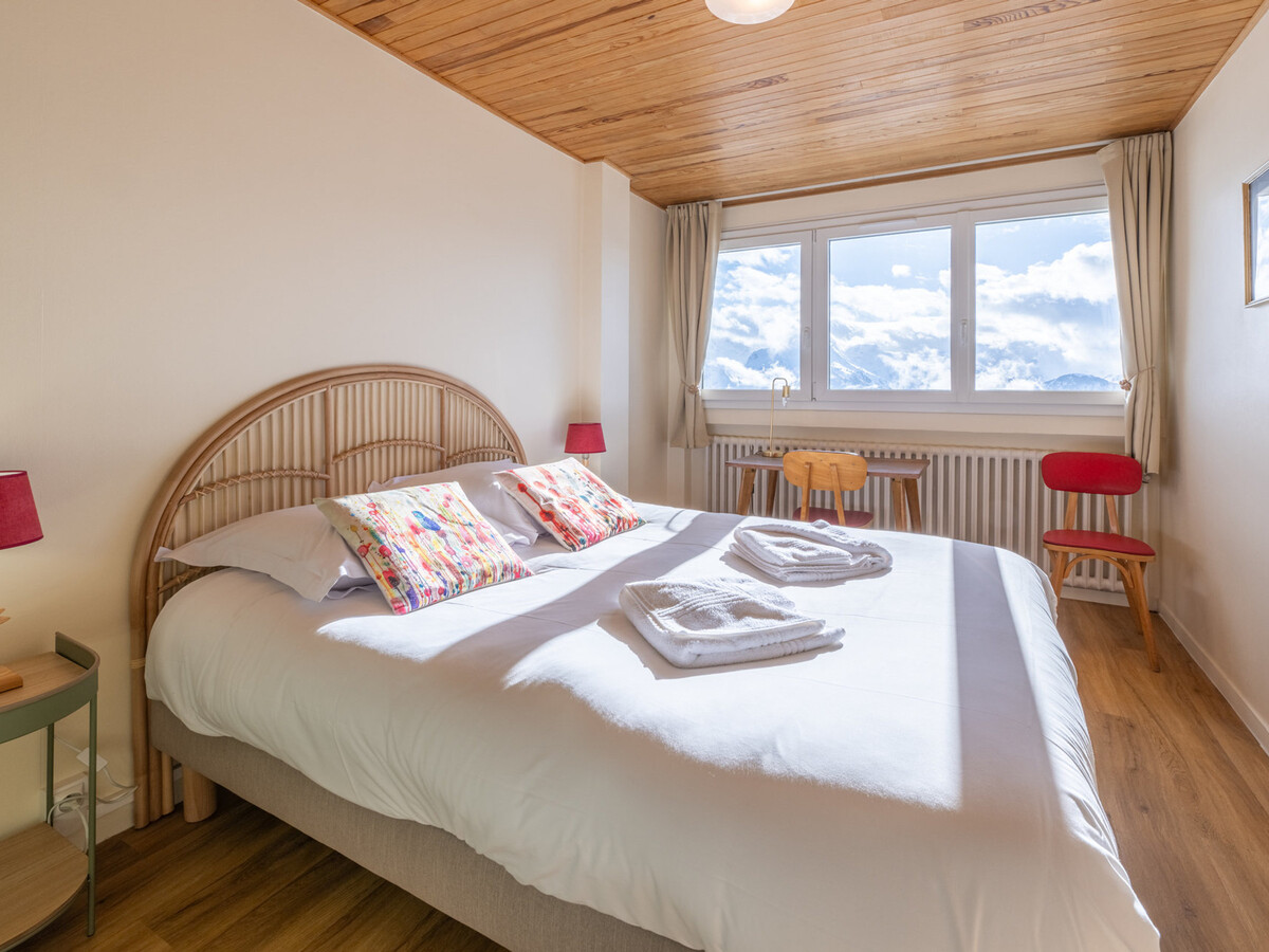 Appartement 4 pers. rénové, balcon sud à Huez - Photo 5
