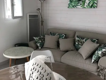 Maison mitoyenne T3 avec piscine, clim, parking, animaux acceptés - Photo 3