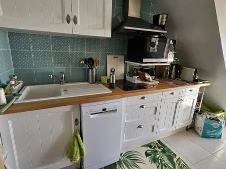 Maison mitoyenne T3 avec piscine, clim, parking, animaux acceptés - Photo 12