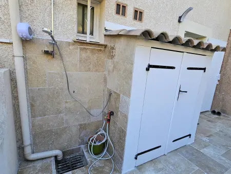Maison mitoyenne T3 avec piscine, clim, parking, animaux acceptés - Photo 24