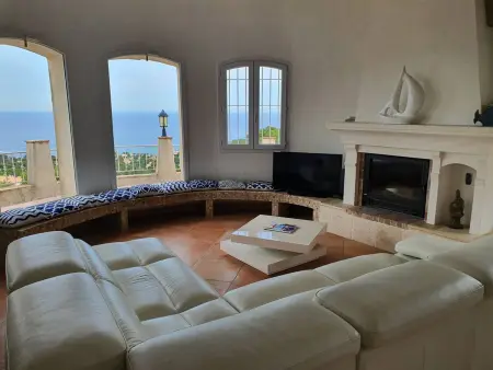 Grande villa 6 chambres avec piscine privée chauffée, vue mer, climatisation et jardin - Photo 9