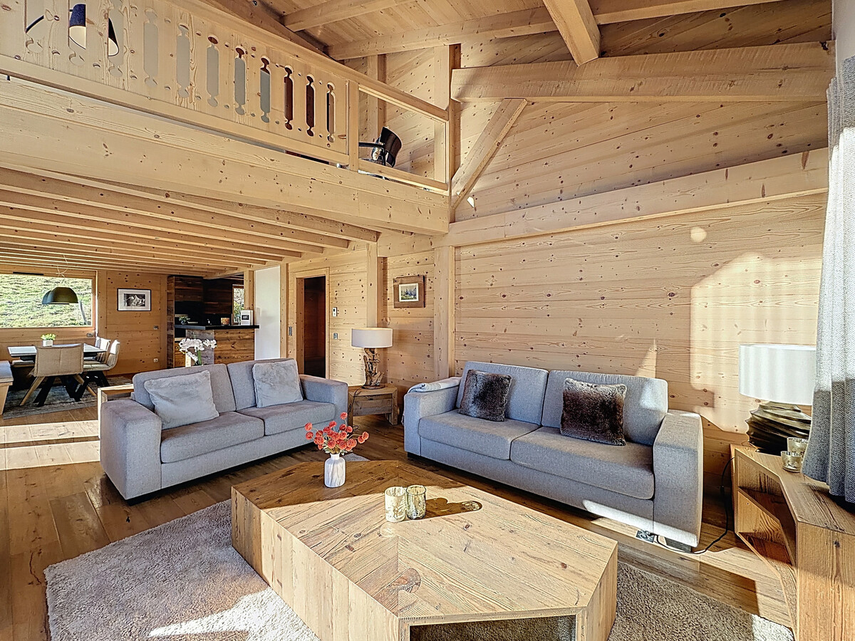 Duplex neuf 130 m², terrasse vue Mont Blanc, Combloux - Photo 2
