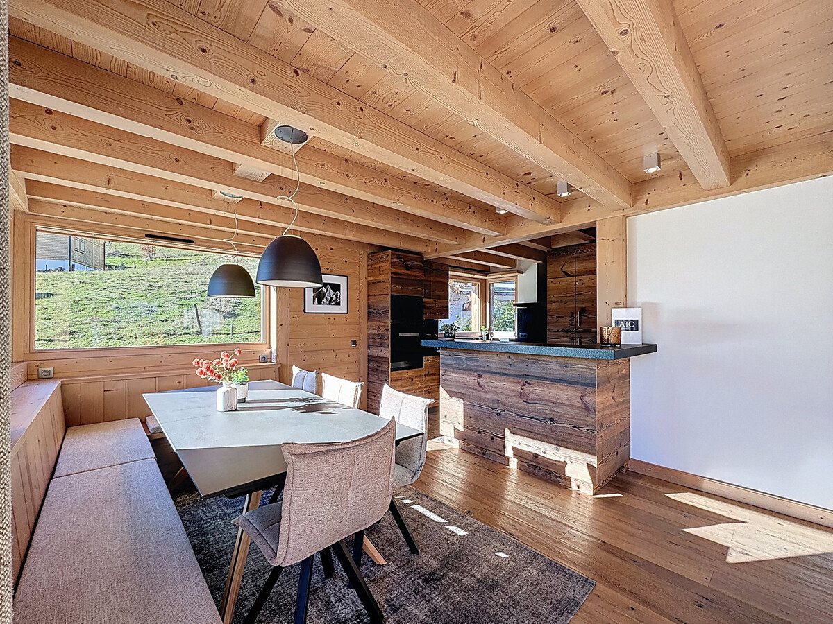 Duplex neuf 130 m², terrasse vue Mont Blanc, Combloux - Photo 3