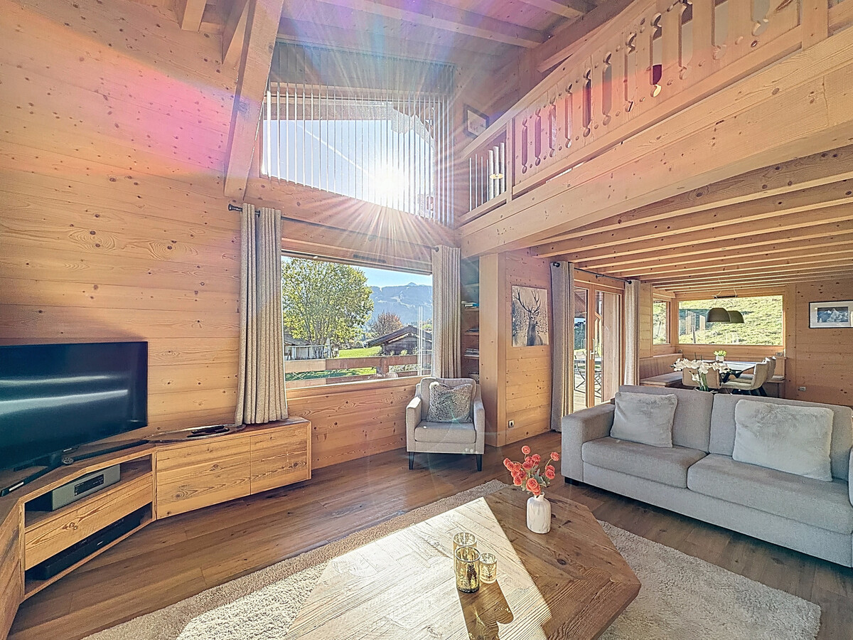 Duplex neuf 130 m², terrasse vue Mont Blanc, Combloux - Photo 4