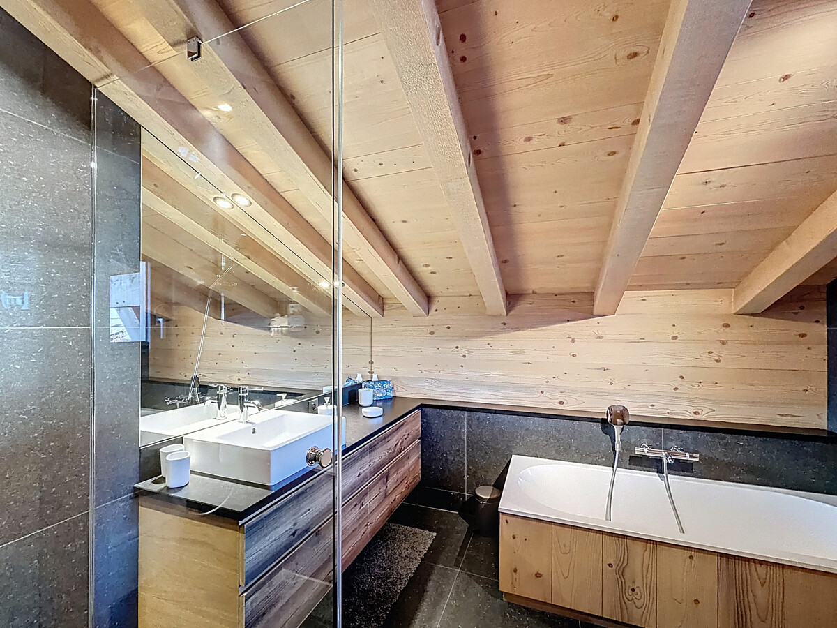 Duplex neuf 130 m², terrasse vue Mont Blanc, Combloux - Photo 21