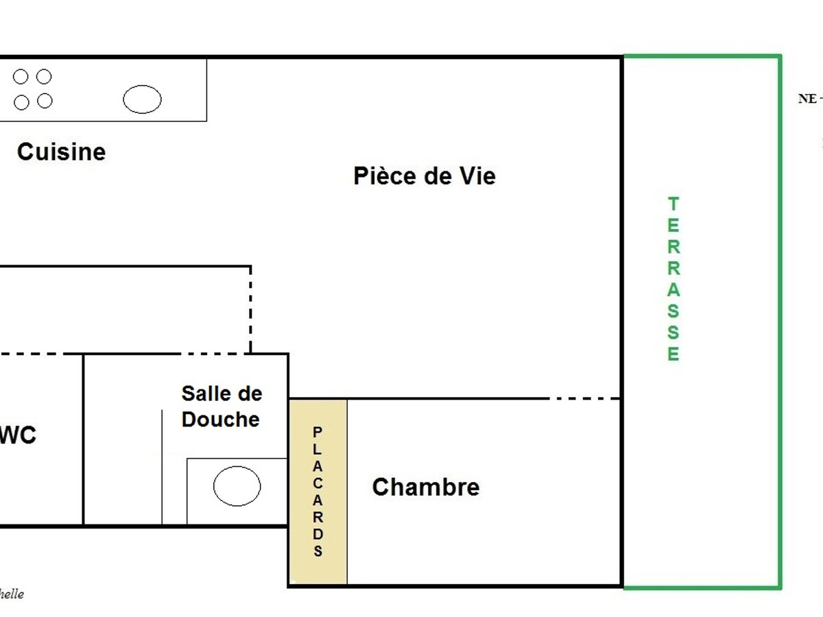 Appartement 35 m² aux Gets, front de pistes avec balcon - Photo 10