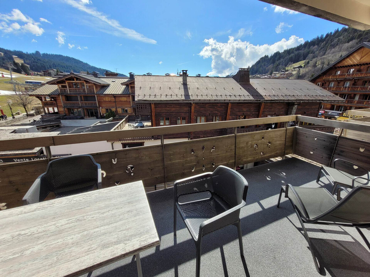 Appartement 35 m² aux Gets, front de pistes avec balcon - Photo 11