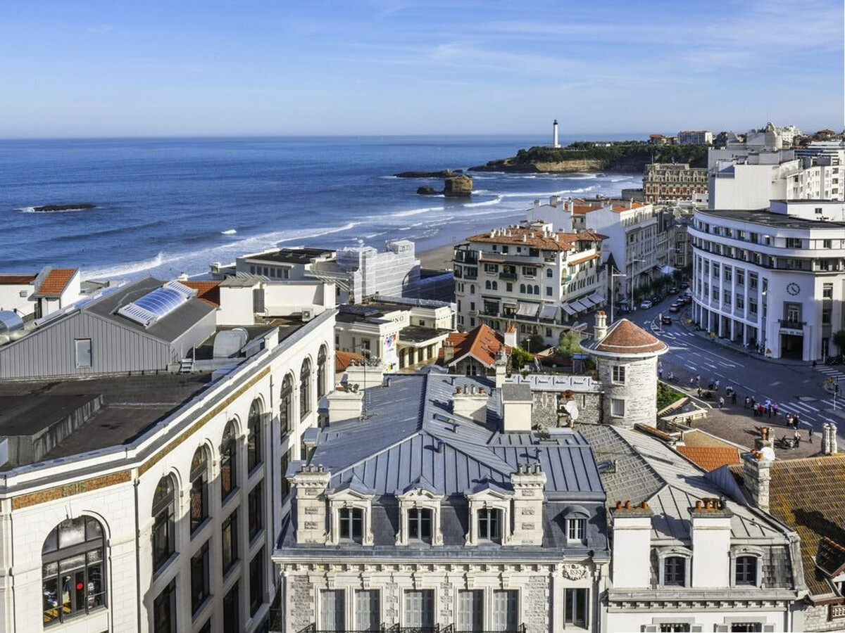 Appartement vue mer au 4e étage, centre de Biarritz - Photo 12