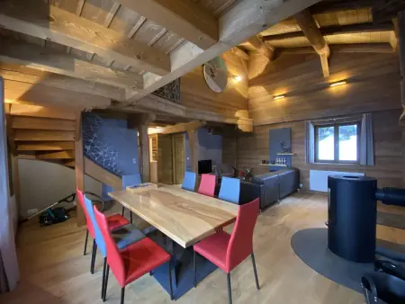 Chalet rénové 2023, 7 pers., 2,3 km des pistes : photo 14