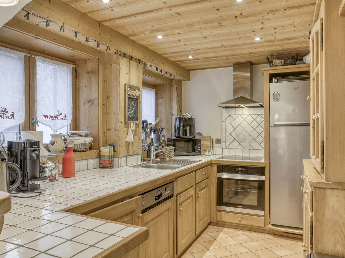 Appartement Megève 3 chambres, terrasse 40m², cheminée - Photo 3
