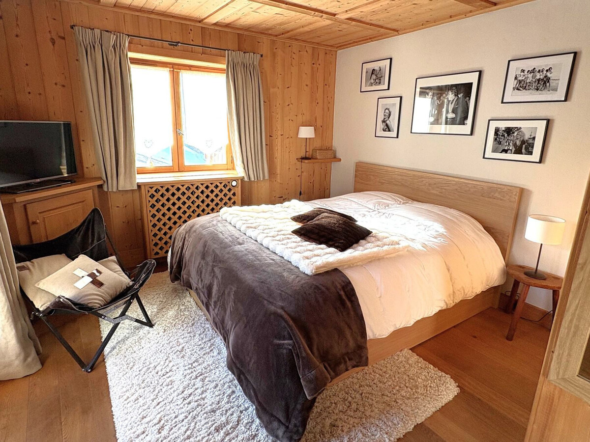 Appartement Megève 3 chambres, terrasse 40m², cheminée - Photo 4
