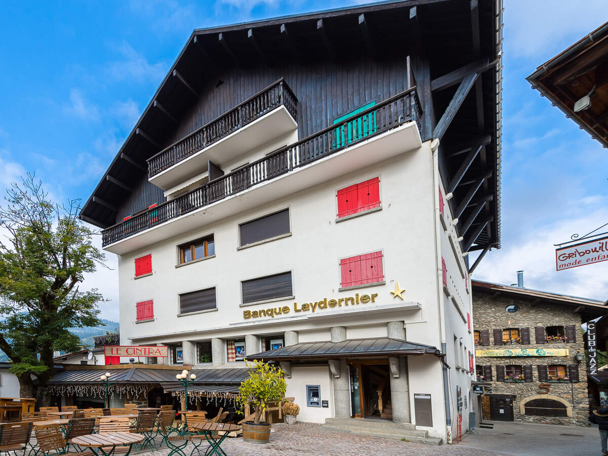 Appartement Megève 3 chambres, terrasse 40m², cheminée - Photo 12