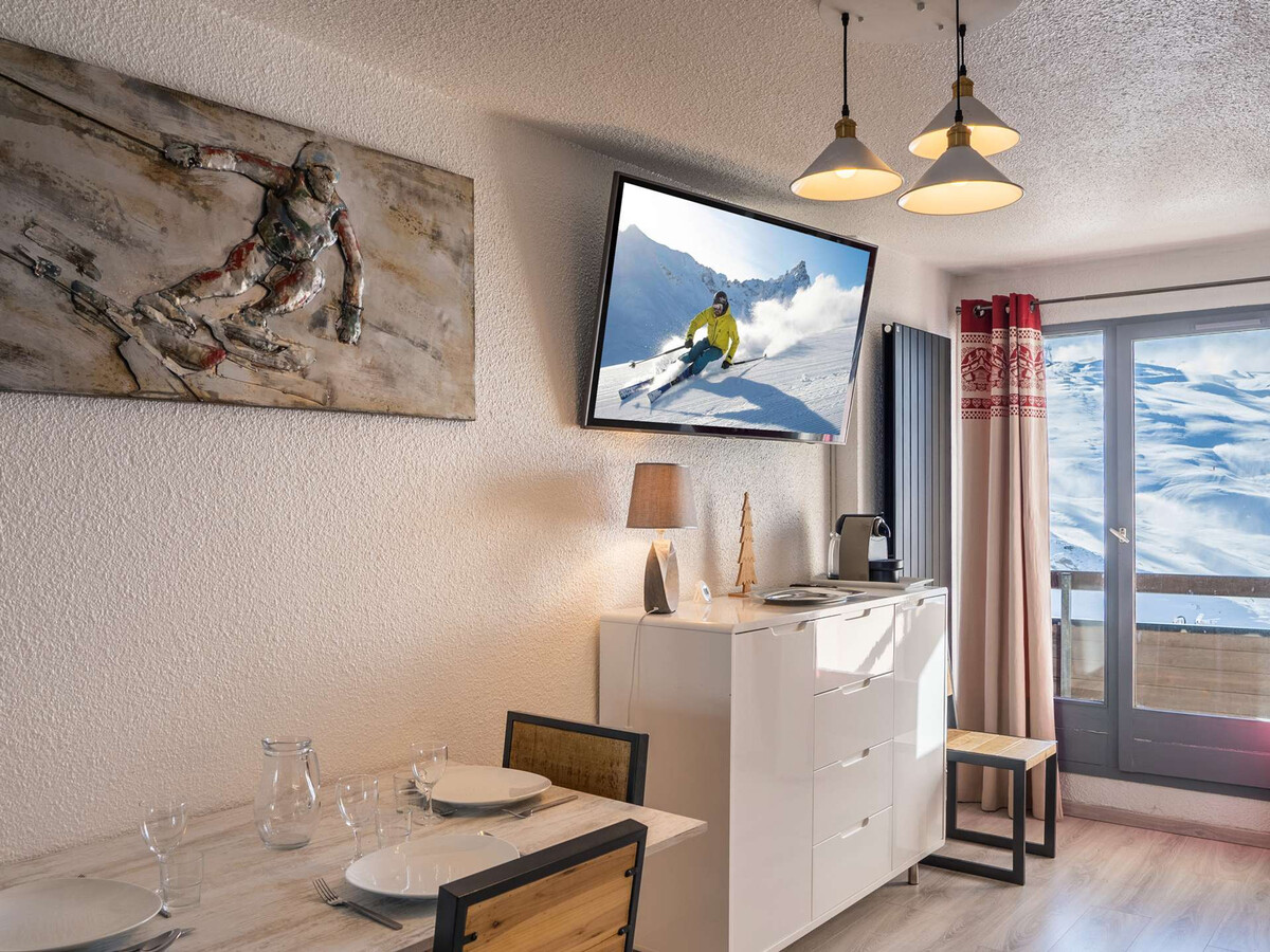 Appartement 4 pers, vue Sud, local skis - Val Thorens - Photo 4