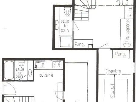Duplex 6 pers à 300m du télésiège de Petit-Châtel : photo 13