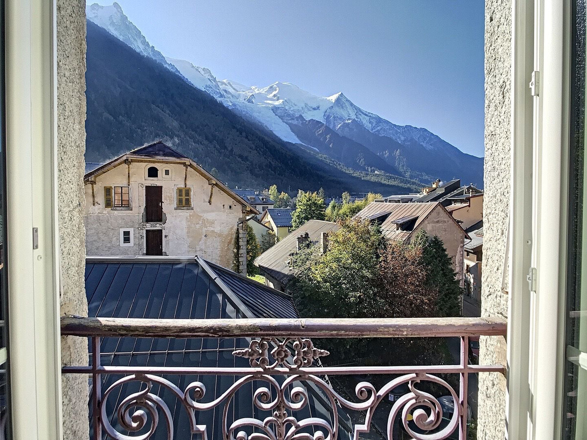 Appartement 8 pers, balcon & vue montagnes à Chamonix - Photo 14