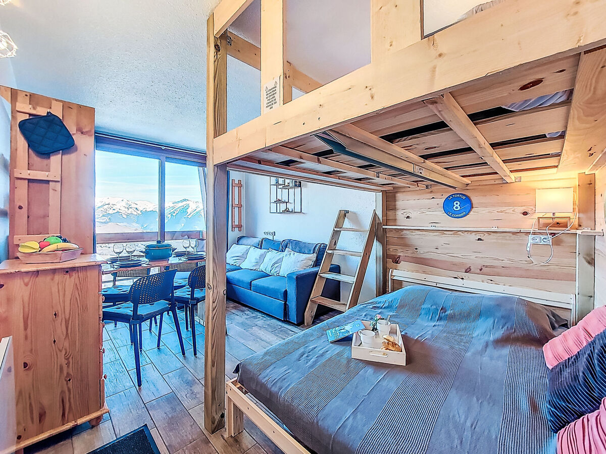Studio 22 m² au 19e étage, vue montagne - Le Corbier - Photo 9