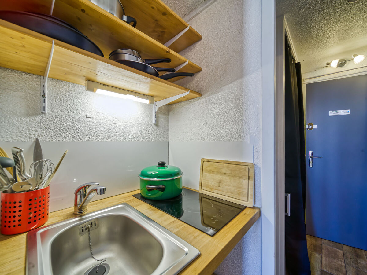 Studio 22 m² au 19e étage, vue montagne - Le Corbier - Photo 12
