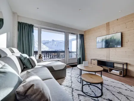 Appartement Bec Rouge, 8 personnes, balcon Tignes : photo 2