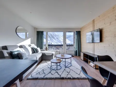 Appartement Bec Rouge, 8 personnes, balcon Tignes : photo 3