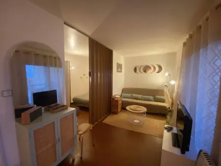 Appartement 4 pers. Le Barcarès, vue mer partielle et plage à 100 m : photo 3