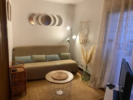 Appartement 4 pers. Le Barcarès, vue mer partielle et plage à 100 m : photo 14