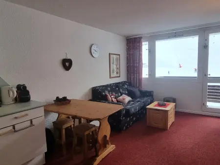 Studio 26m² skis aux pieds, balcon sud Plagne Aime : photo 2