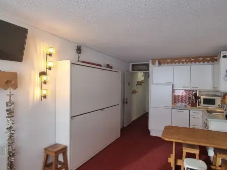 Studio 26m² skis aux pieds, balcon sud Plagne Aime : photo 4