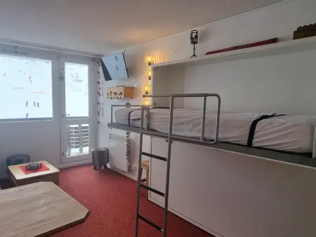 Studio 26m² skis aux pieds, balcon sud Plagne Aime : photo 8
