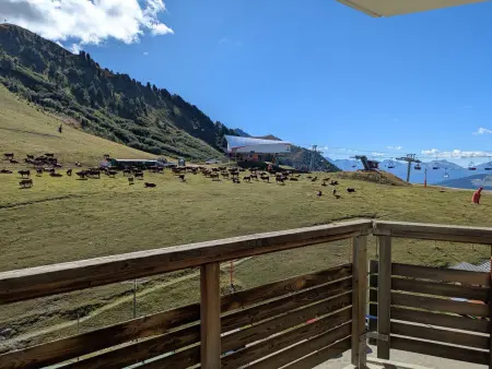 Studio 26m² skis aux pieds, balcon sud Plagne Aime : photo 15