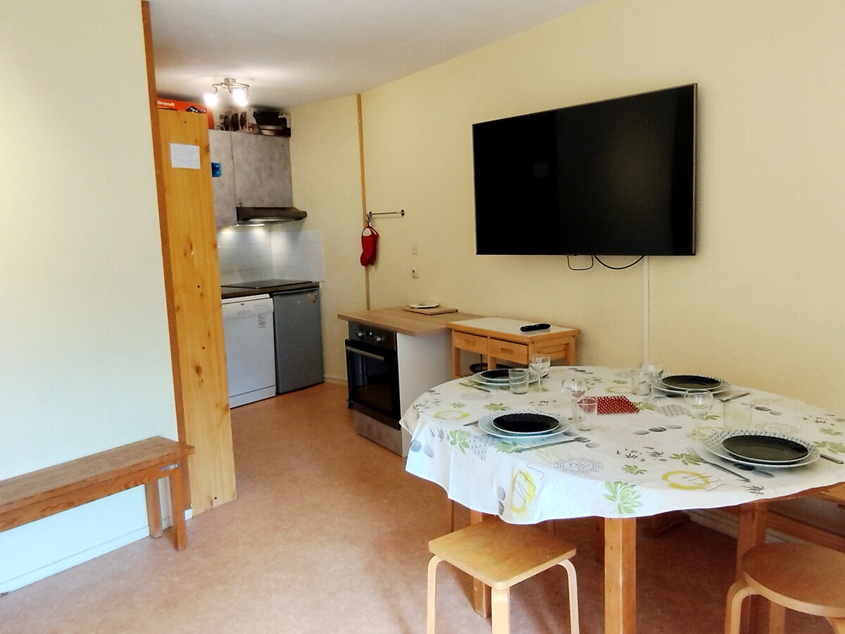 Appartement 5 pers, balcon vue piste aux Adrets-Prapoutel - Photo 6