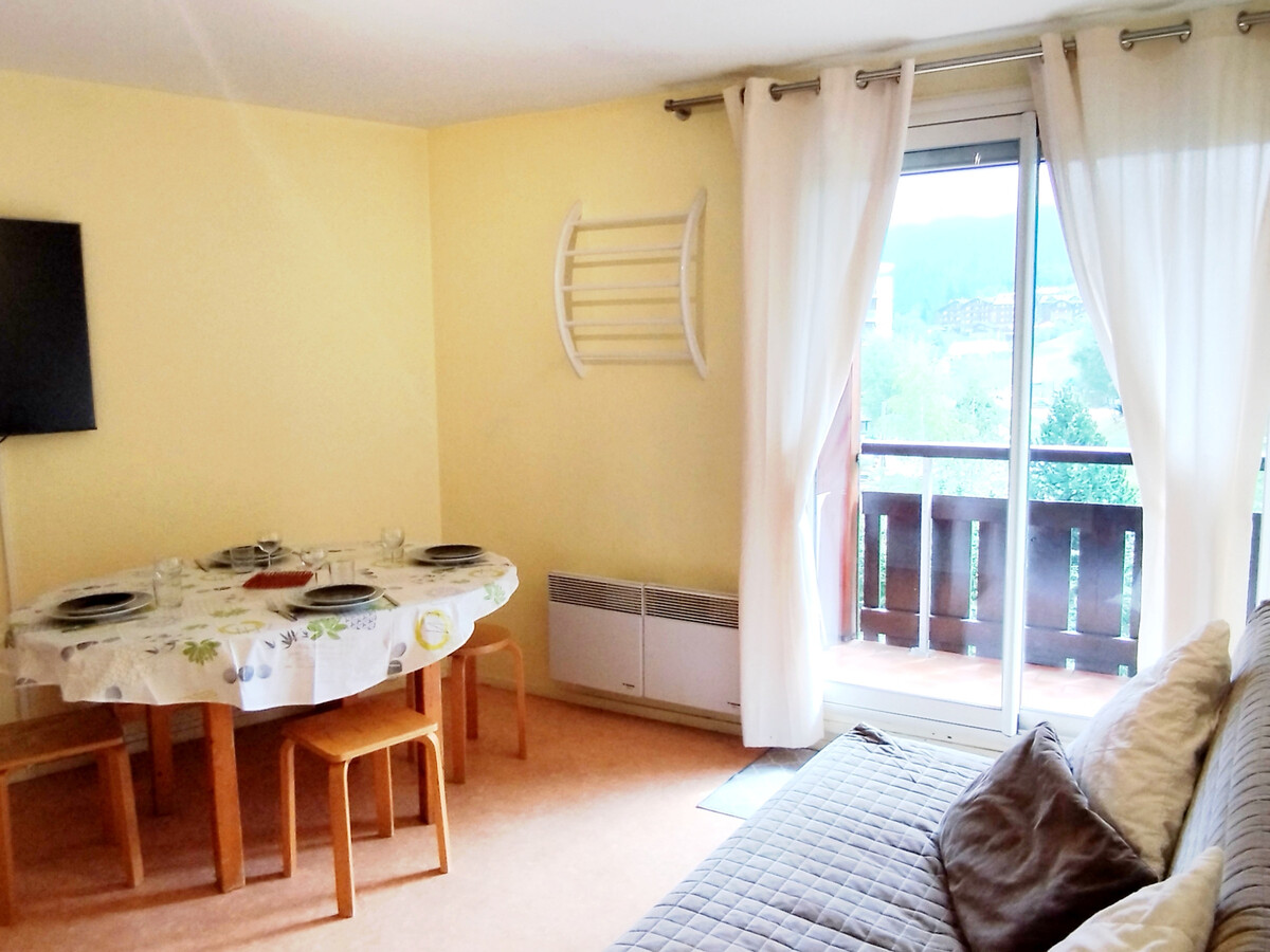 Appartement 5 pers, balcon vue piste aux Adrets-Prapoutel - Photo 7