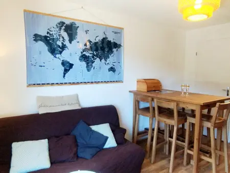 Location appartement à Les Adrets Prapoutel, Appartement Confortable au Pied des Pistes - 2 Pièces avec Balcon, 9ème étage