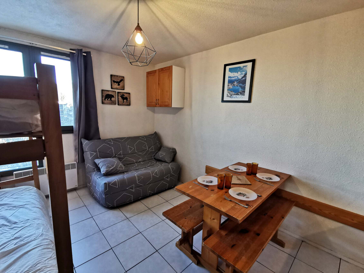 Studio 3 personnes aux pieds des pistes des 7 Laux - Photo 3