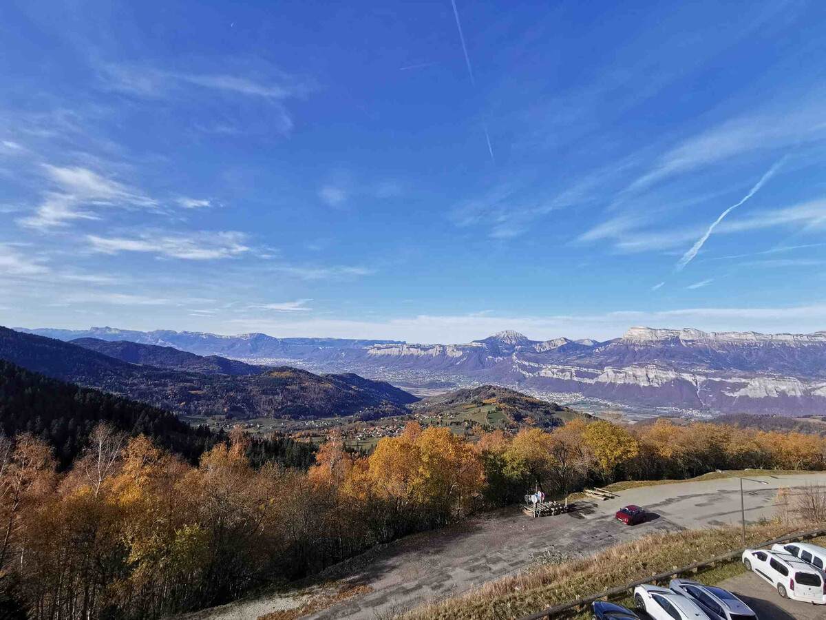 Appartement 6 pers aux Adrets-Prapoutel, balcon vue vallée - Photo 16