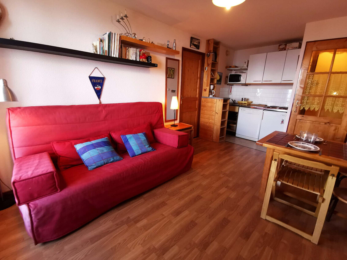 Appartement 2 pièces balcon vallée, 200 m des pistes - Photo 1